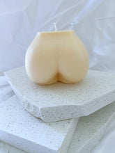 Load image into Gallery viewer, Bottom shaped candle - lower torso candle - bum shaped candle
